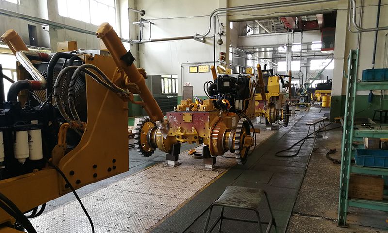 Bulldozer Production Line