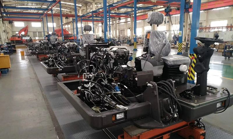 Excavator Production Line
