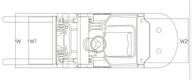 Internal Combustion Forklift, FK11-3T
