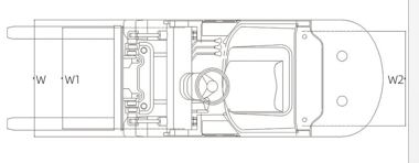 Internal Combustion Forklift, FK11-4T