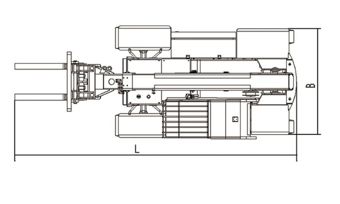Telescopic Handler / Telehandler, FK-F12T