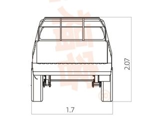 Dropside Van, FK6-15T