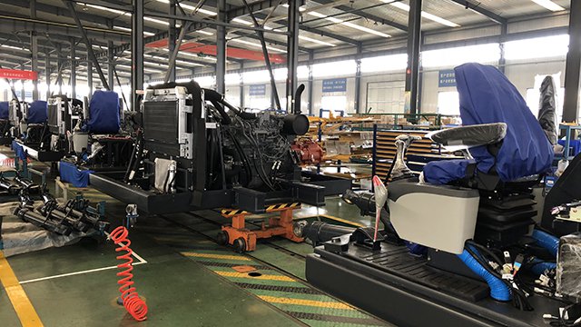 Excavator Production Line