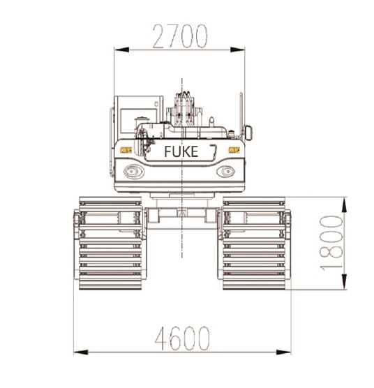 Amphibious Excavator, FK215-9C