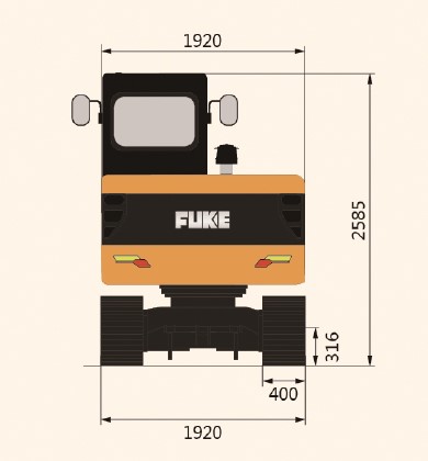 Crawler Excavator, FK60-9