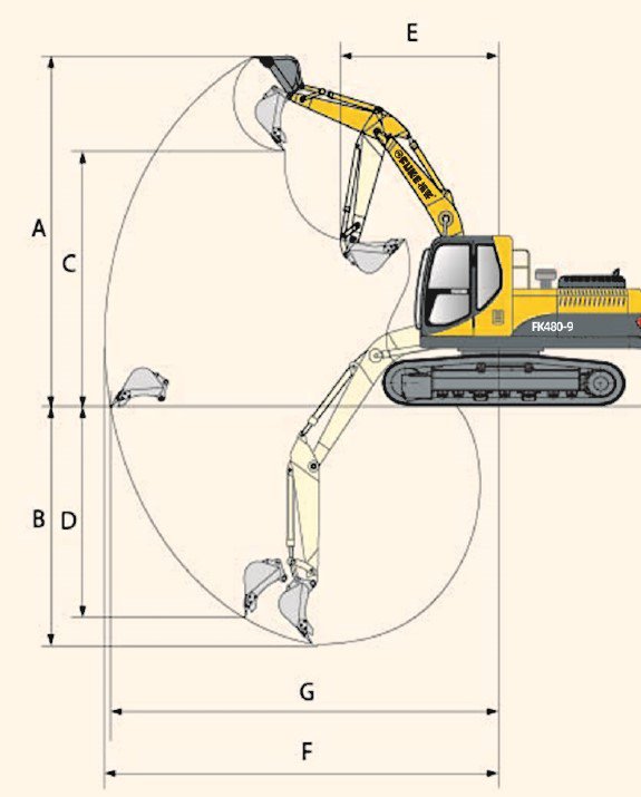 Crawler Excavator, FK480-9