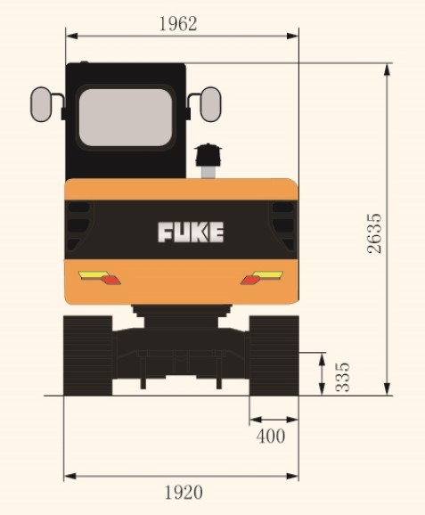 Crawler Excavator, FK65-9