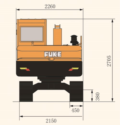 Crawler Excavator, FK80-9