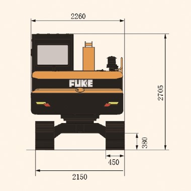 Crawler Excavator, FK85-9