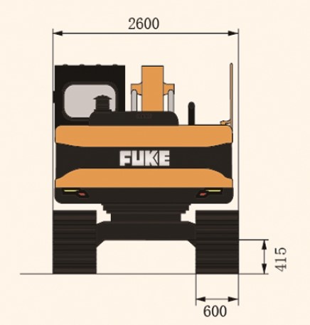 Crawler Excavator, FK135-9