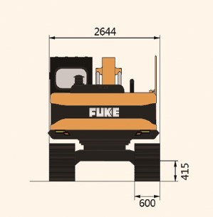 Crawler Excavator, FK150-9