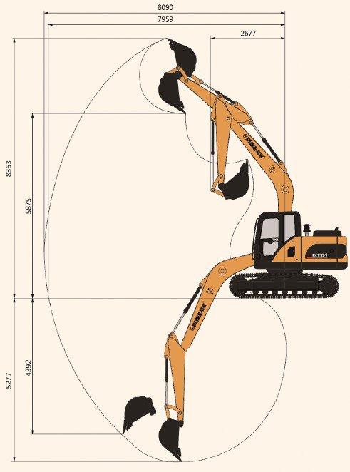 Crawler Excavator, FK150-9