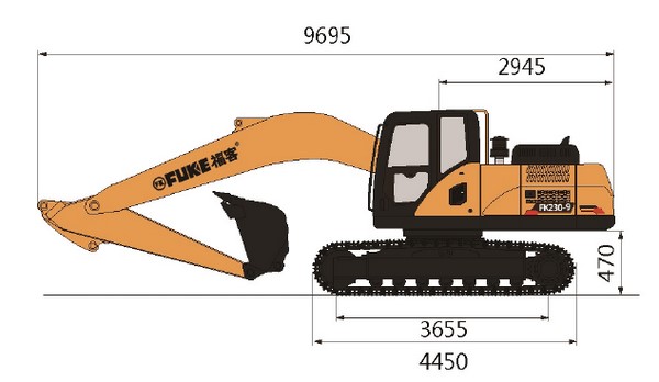 Crawler Excavator, FK230-9