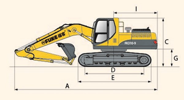 Crawler Excavator, FK310-9