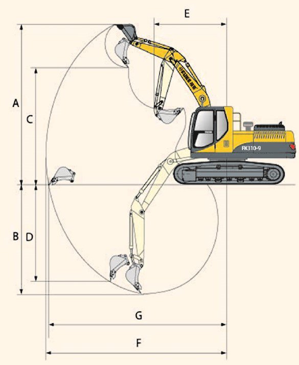 Crawler Excavator, FK310-9
